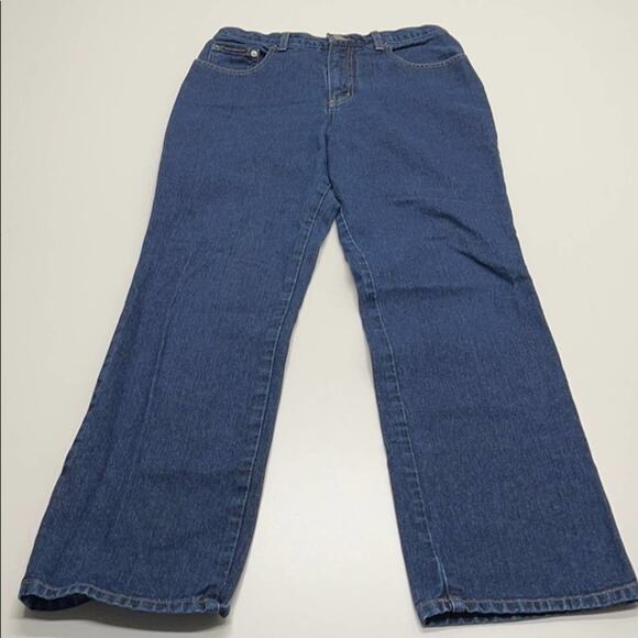 NEW YORK JEANS Womens 10 Straight Boot Blue Jeans - Picture 4 of 4